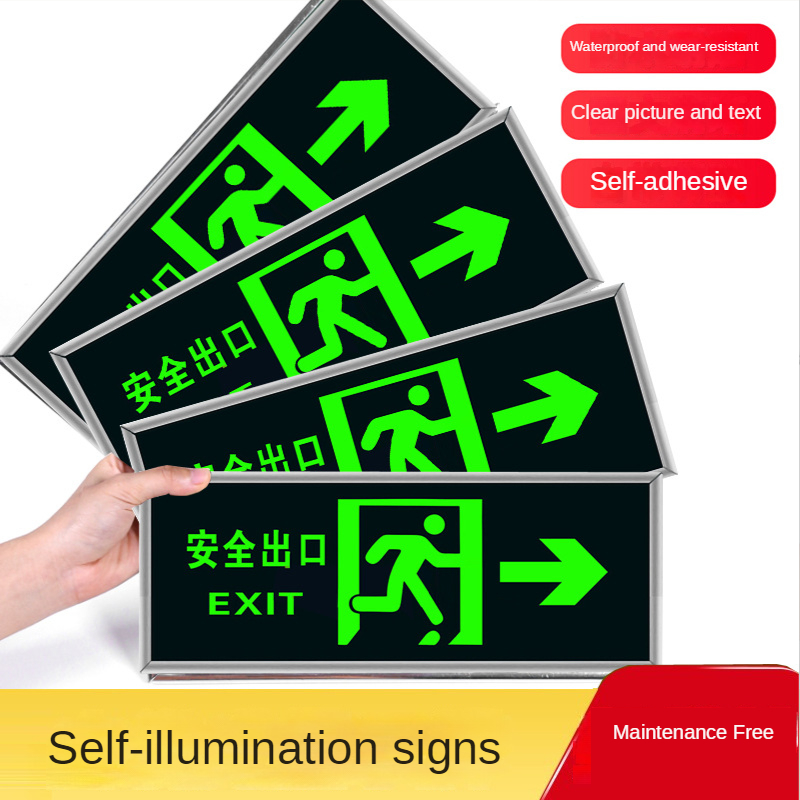 Luminous Safety Exit Signage D - Emergency Exit Sign ulasan dan harga