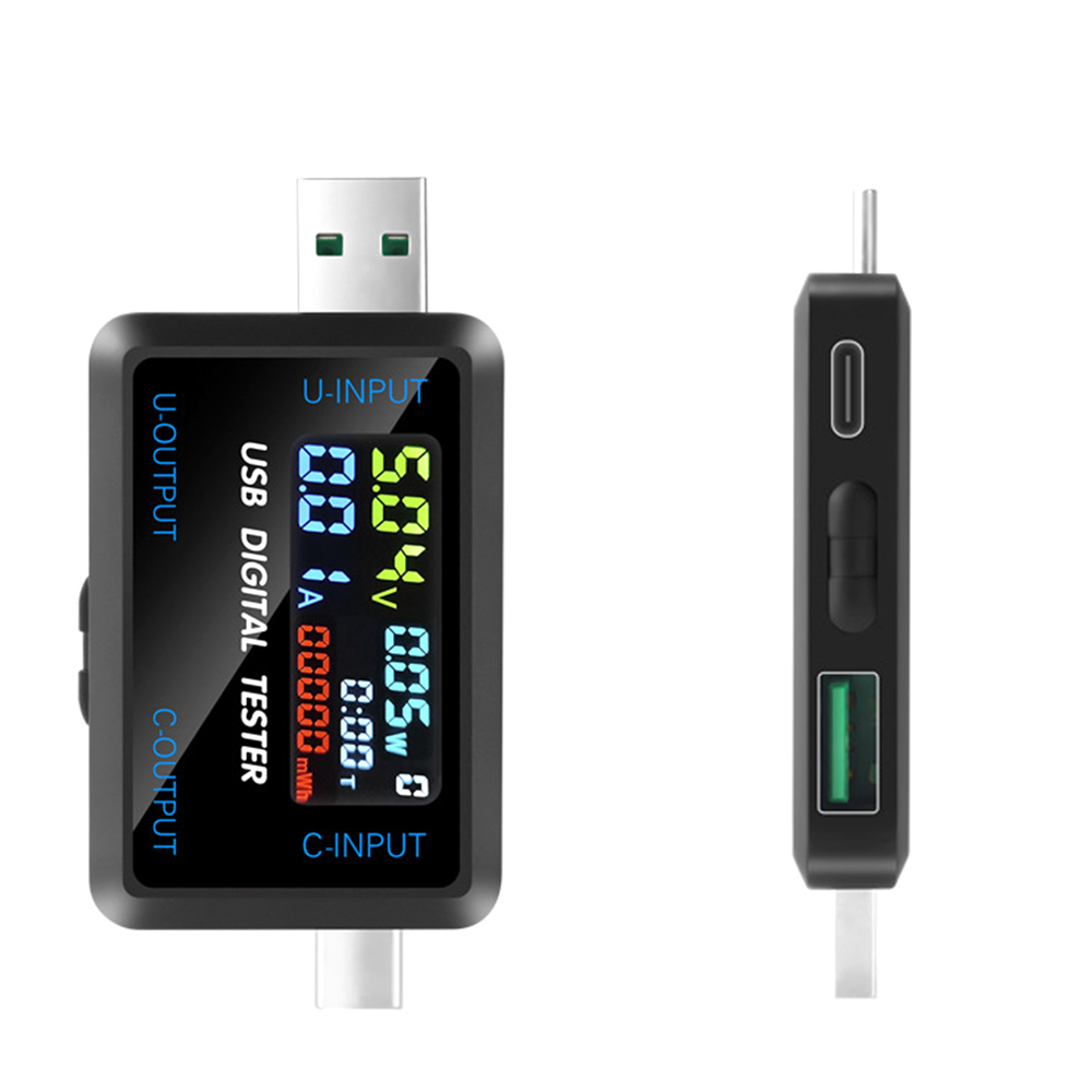 USB Tester 10 in 1 DC Digital  - Co Detector Plug ulasan dan harga