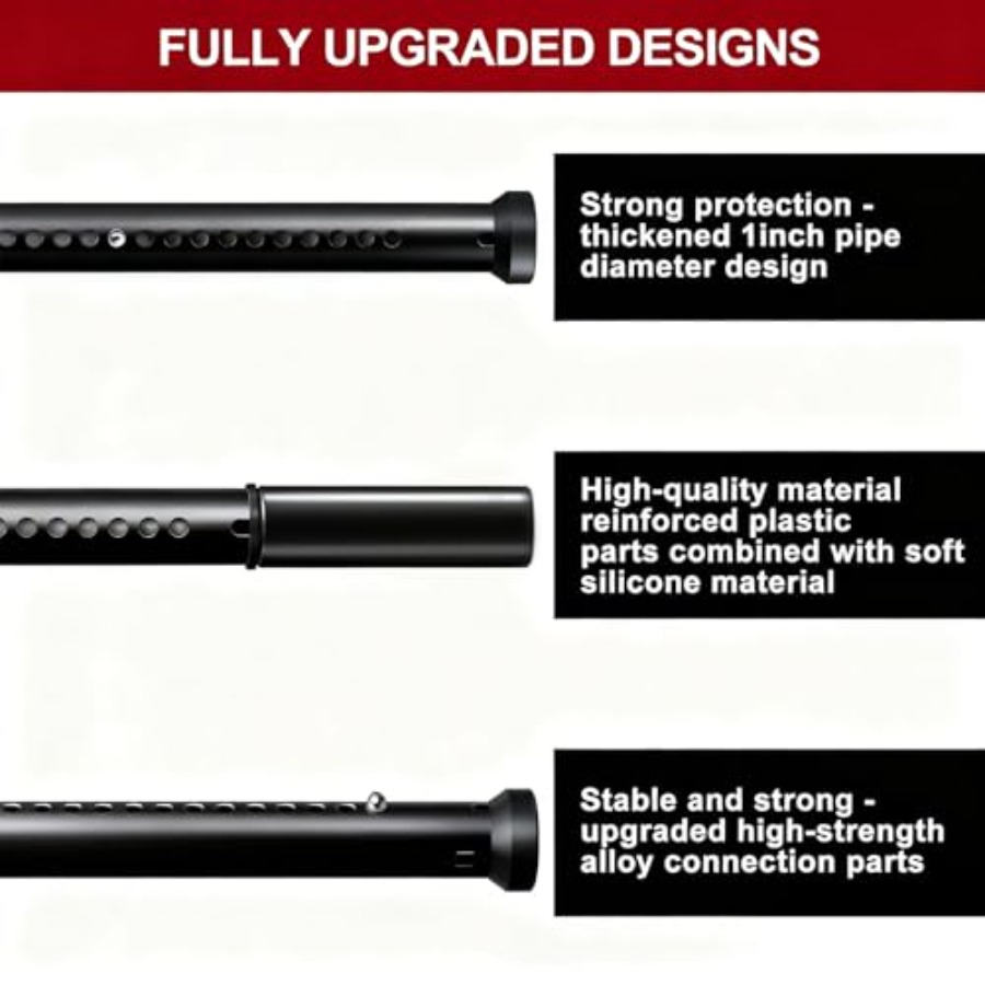 Sliding Door Security Bar, Hea - Window Lock Bar ulasan dan harga