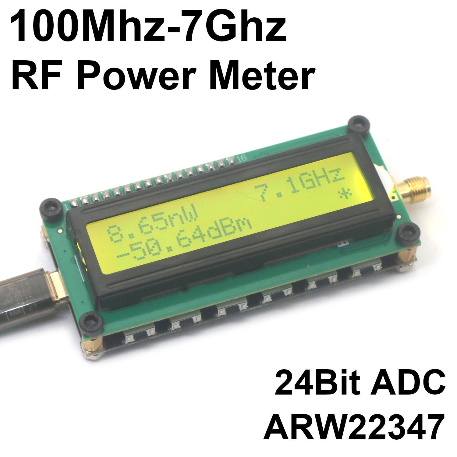 ARW22347 1Mhz-7.1Ghz RF Power  - Co Detector Plug ulasan dan harga