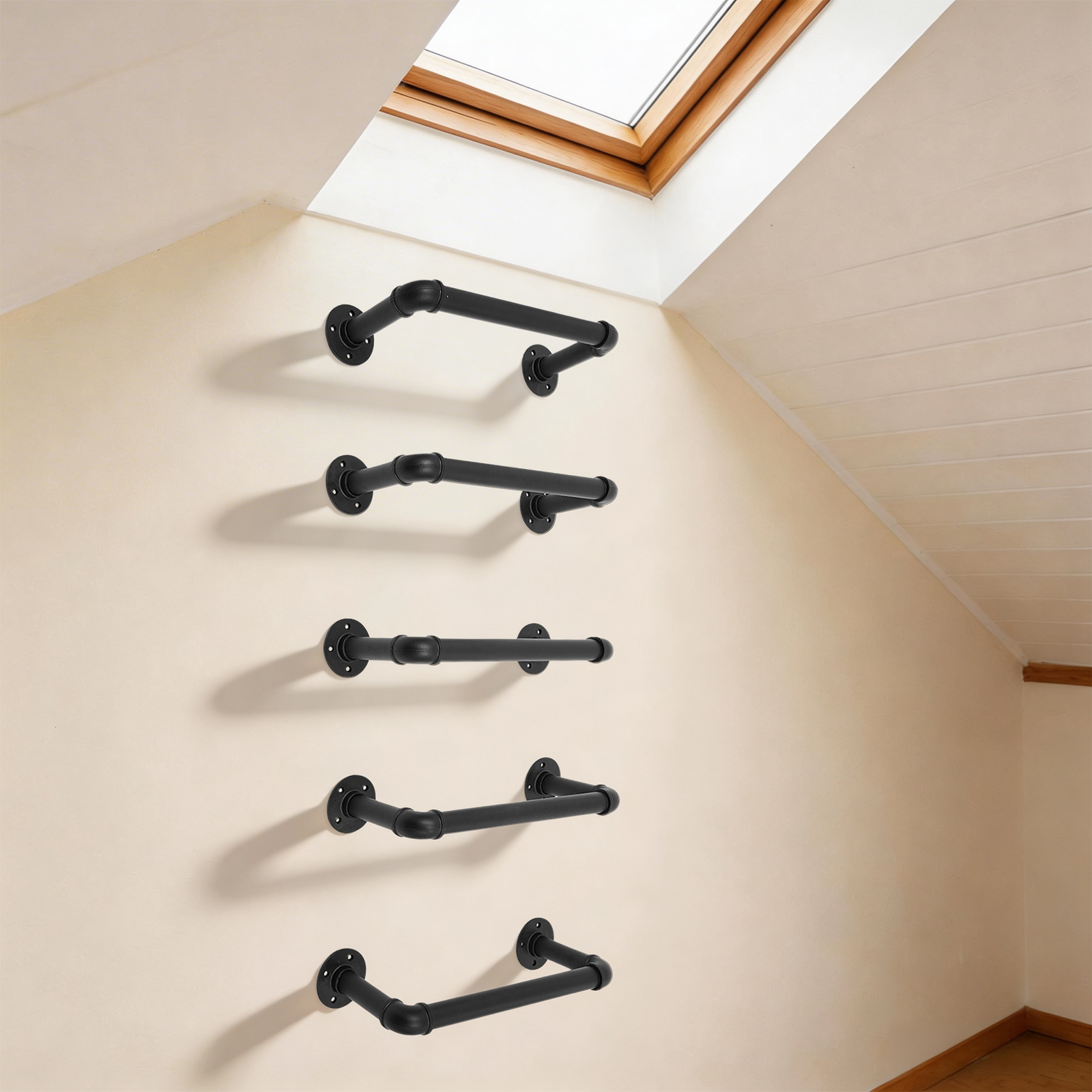 5 Pcs Wall Mounted Emergency E - Fire Escape Ladder ulasan dan harga