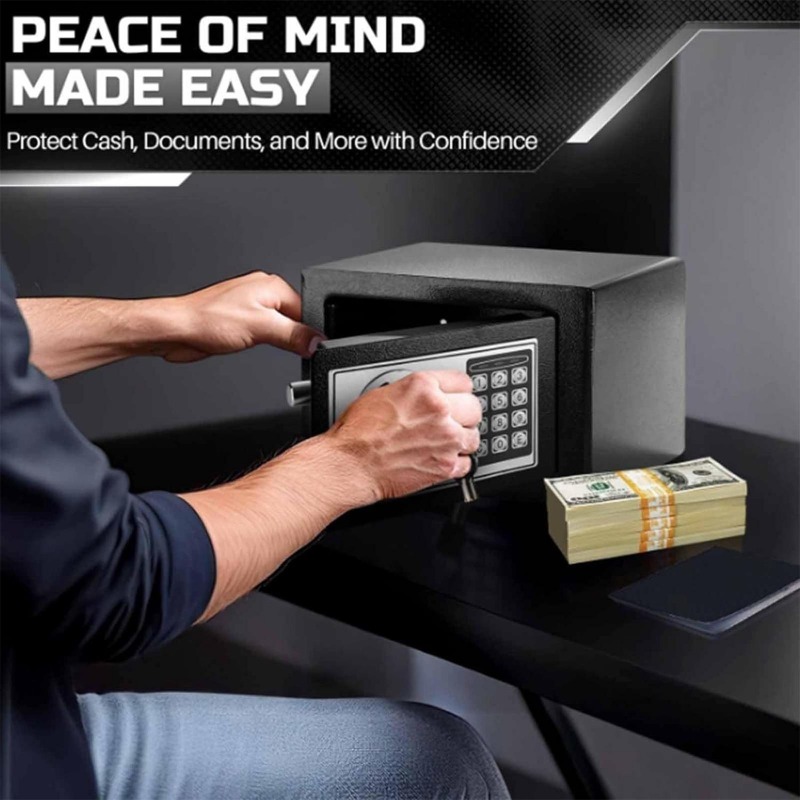 Digital Electronic Safe Box wi - Lockbox Key Secure ulasan dan harga