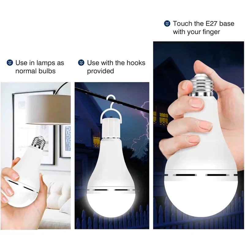 E27 Rechargeable Emergency Lig - Power Outage Light ulasan dan harga