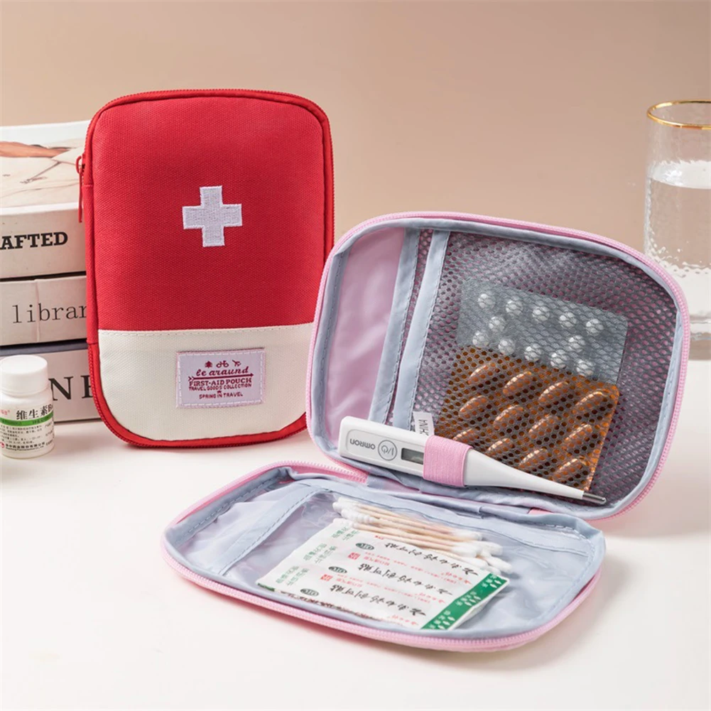 Mini Travel Medicine Bag Porta - First Aid Bag Kit ulasan dan harga