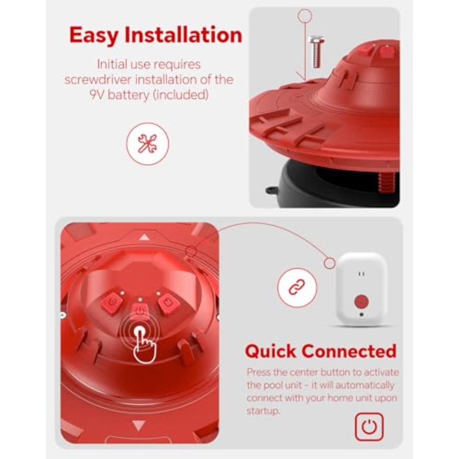 Pool Alarm Floating Safety Ala - Pool Alarm Float ulasan dan harga
