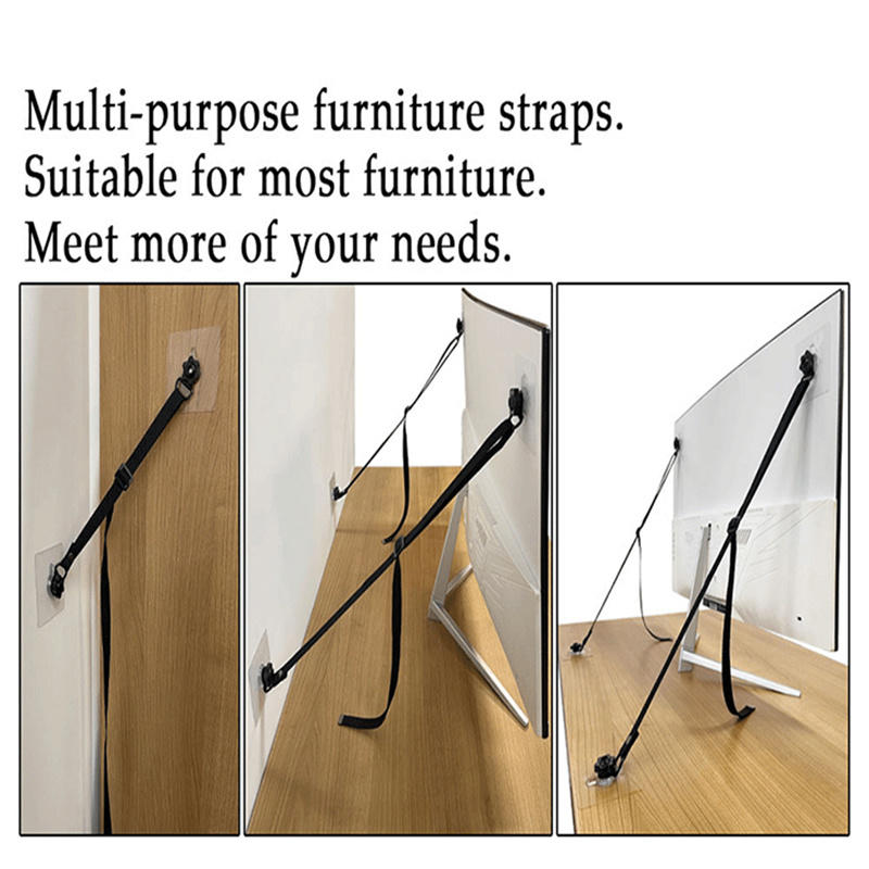 No Drill Adhesive Furniture An - Earthquake Anchor Strap ulasan dan harga