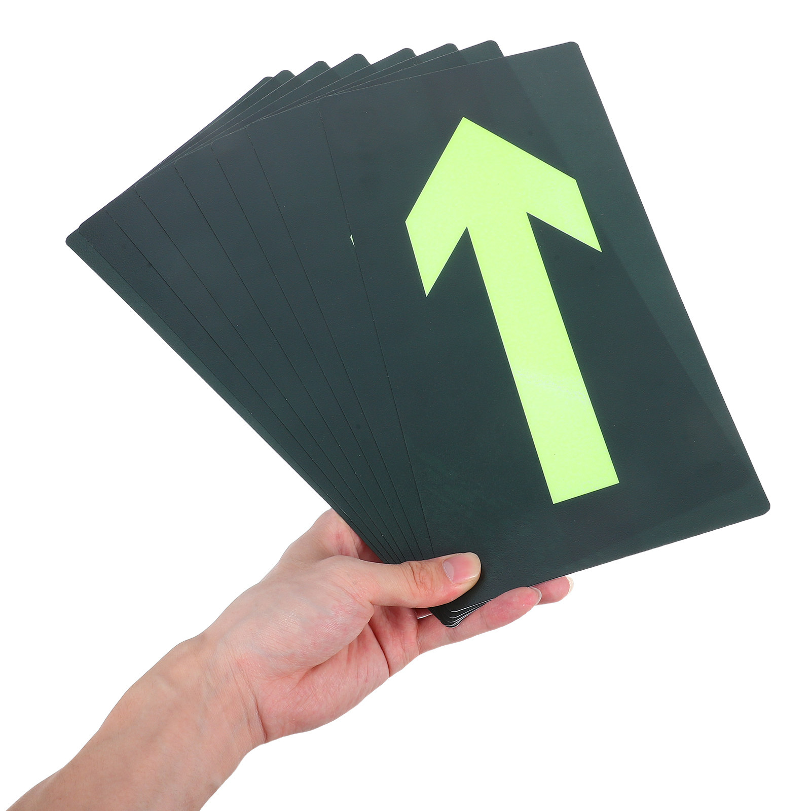 8Pcs Self Adhesive Glow Waterp - Emergency Exit Sign ulasan dan harga