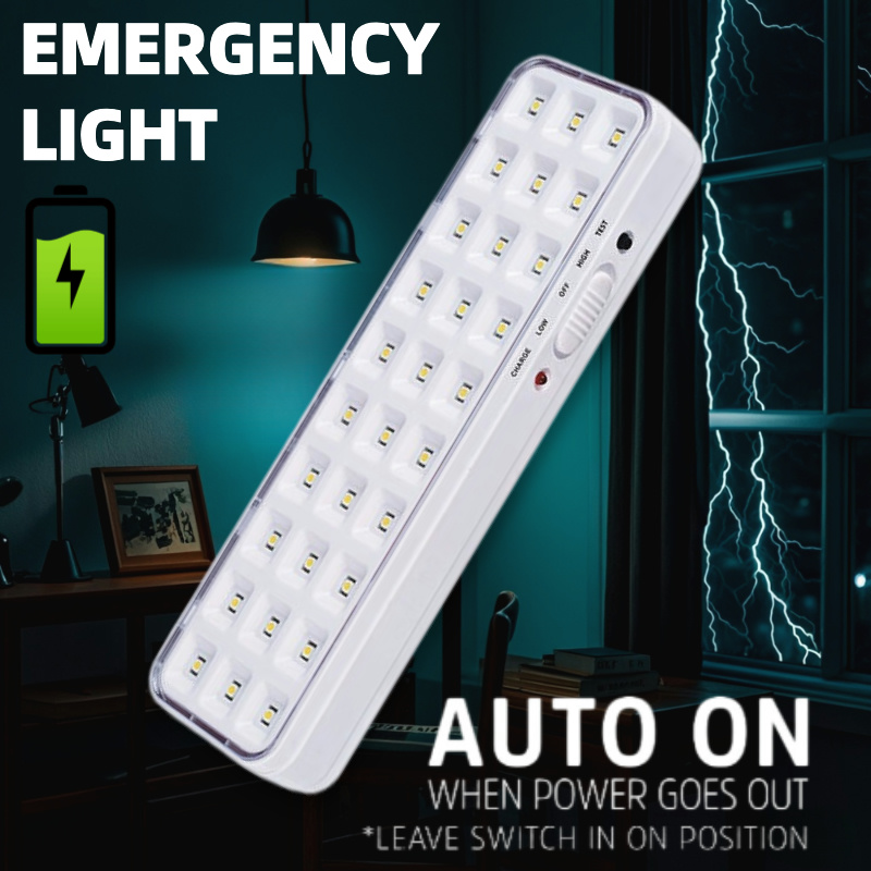 LED Emergency Light Portable R - Power Outage Light ulasan dan harga