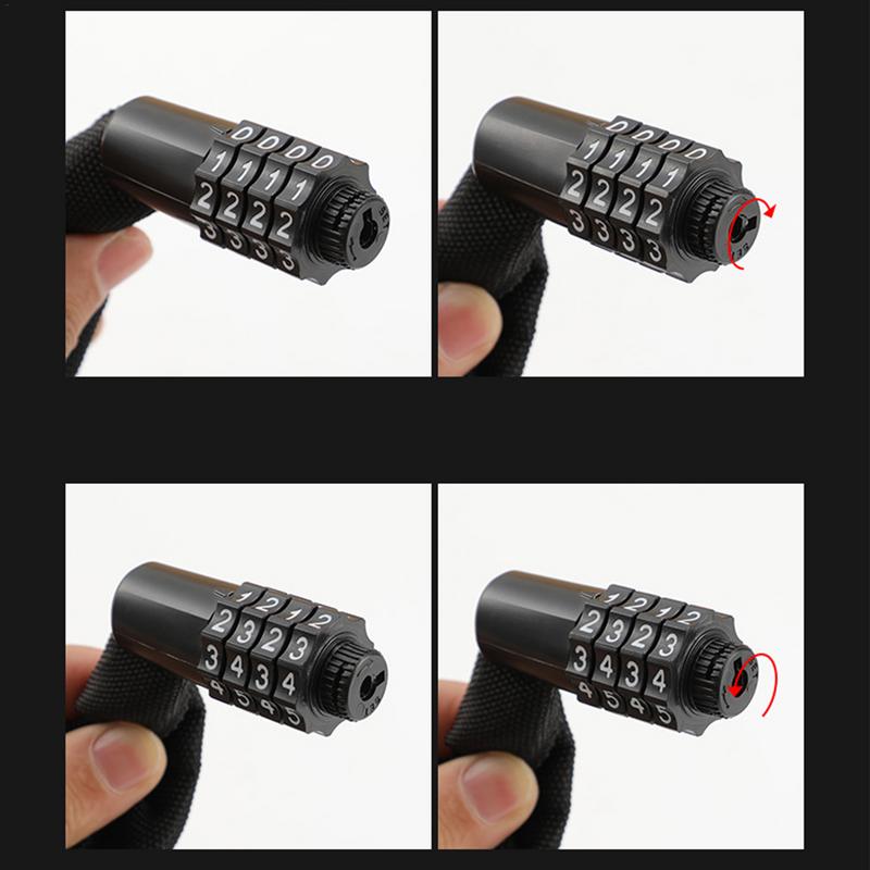 Anti Theft Bike Lock Heavy Dut - Security Chain Door ulasan dan harga