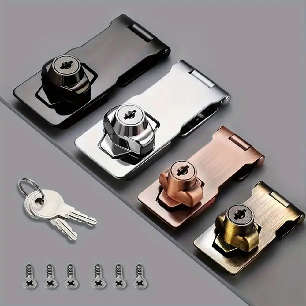 Locking Hasp Heavy Duty Lockin - Medicine Cabinet Lock ulasan dan harga