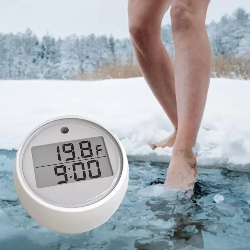 Digital Floating Ice Bath Ther - Pool Alarm Float ulasan dan harga