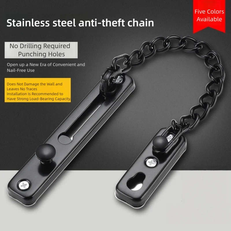 Multi-Color Stainless Steel An - Security Chain Door ulasan dan harga