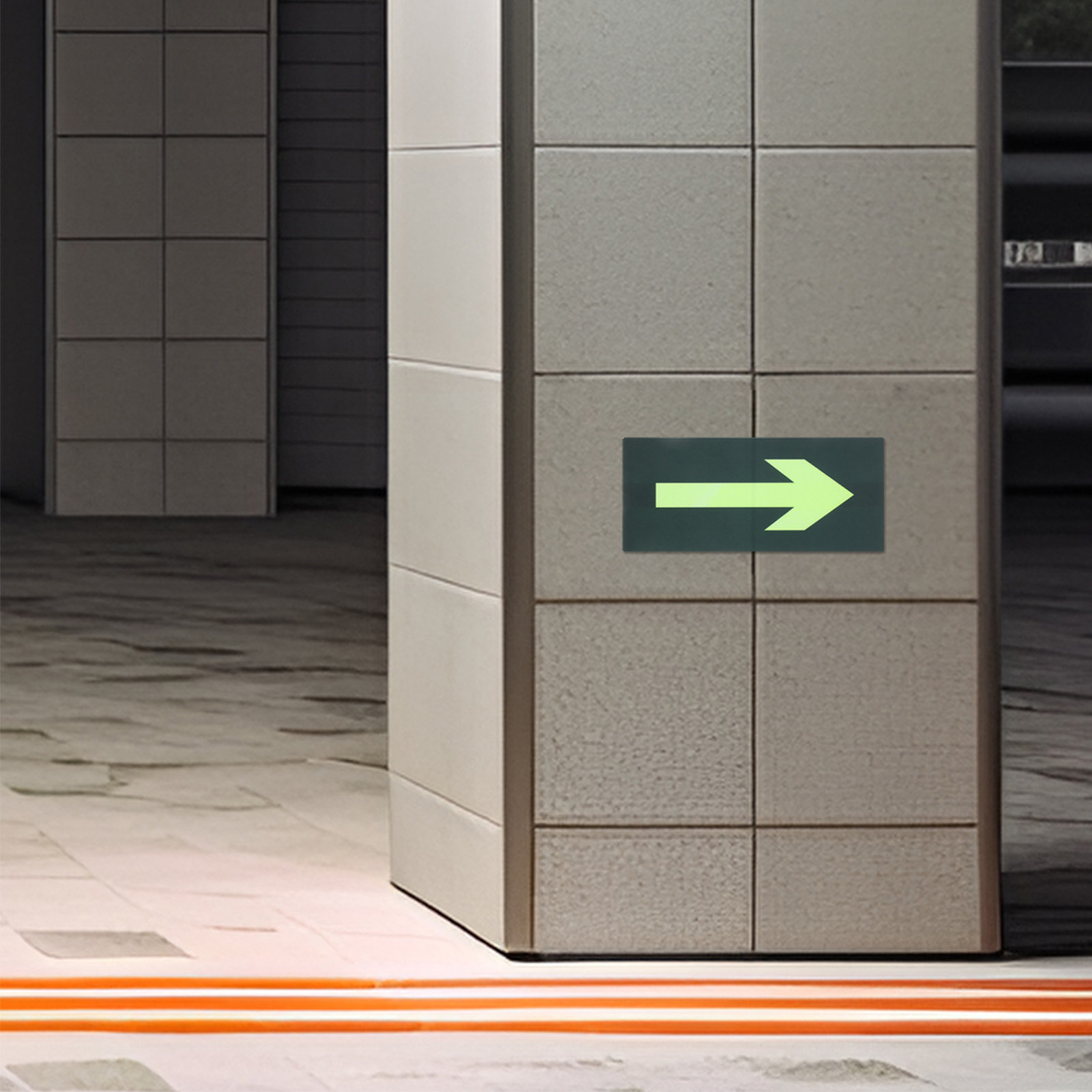 8Pcs Emergency Exit Arrow Stic - Emergency Exit Sign ulasan dan harga