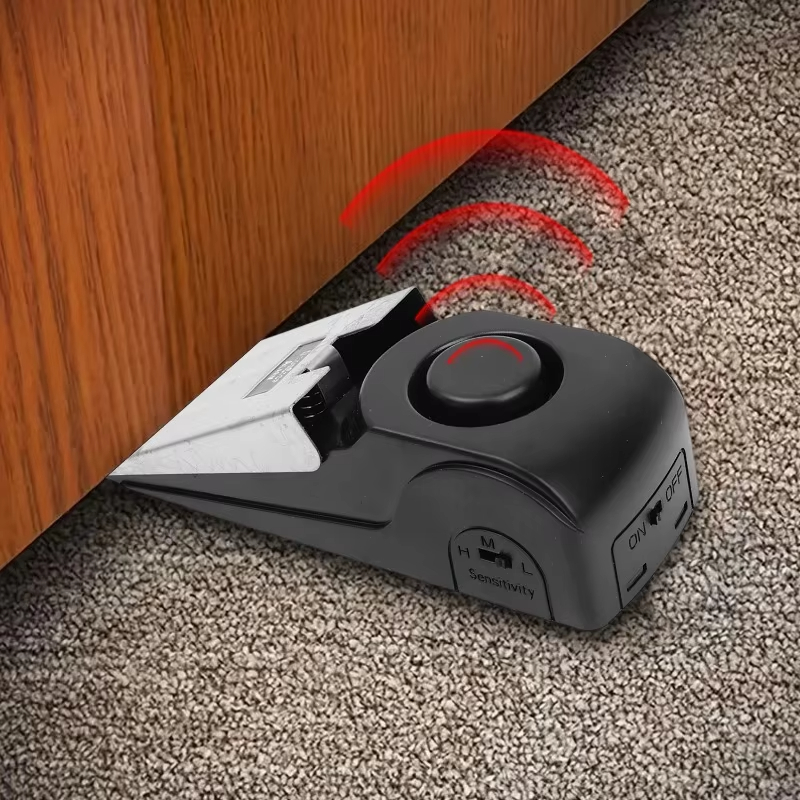 120db Wireless Stainless Steel - Door Stop Alarm ulasan dan harga
