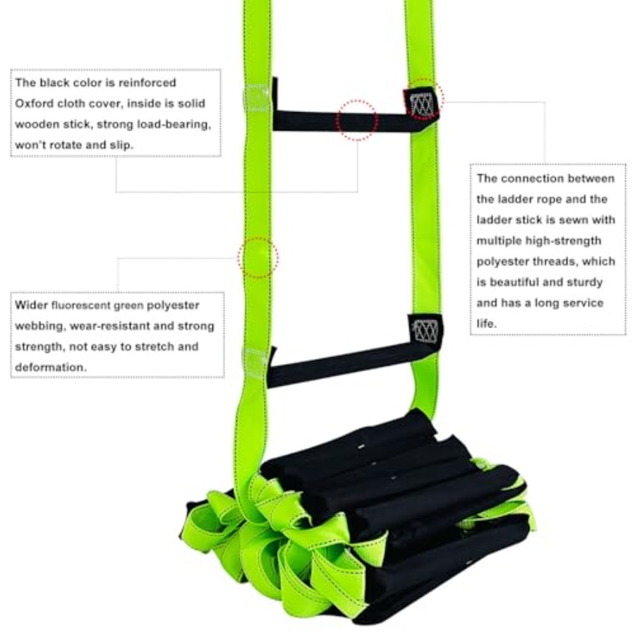 Fire Escape Ladder with 2 Heav - Fire Escape Ladder ulasan dan harga