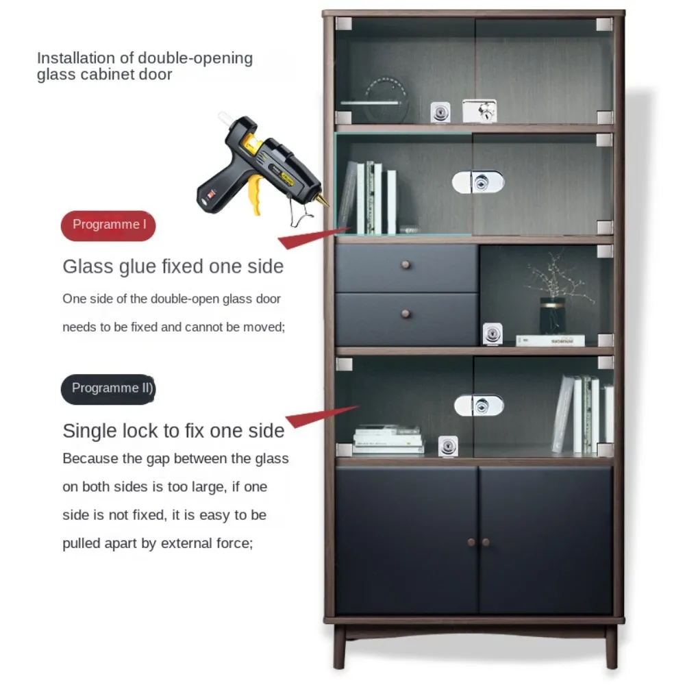 Metal Single Double Swinging G - Medicine Cabinet Lock ulasan dan harga