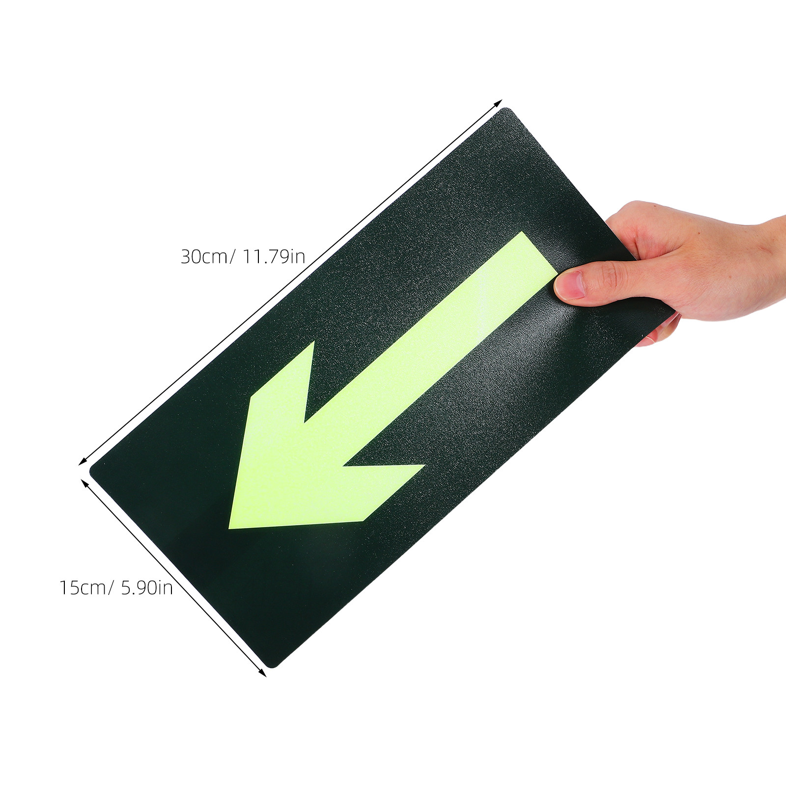 8Pcs Fire Evacuation Arrow Sti - Emergency Exit Sign ulasan dan harga