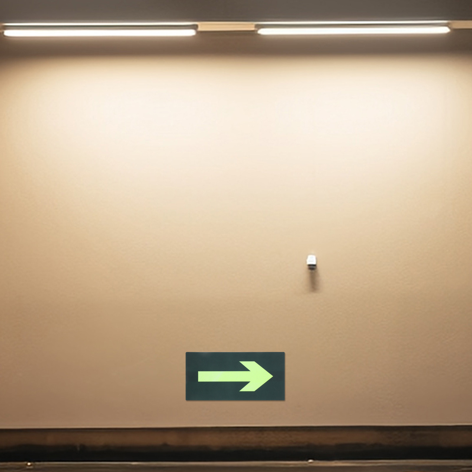 8Pcs Fire Evacuation Arrow Sti - Emergency Exit Sign ulasan dan harga