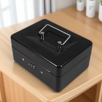 Small Lockable Steel Cash Box  - Lockbox Key Secure ulasan dan harga