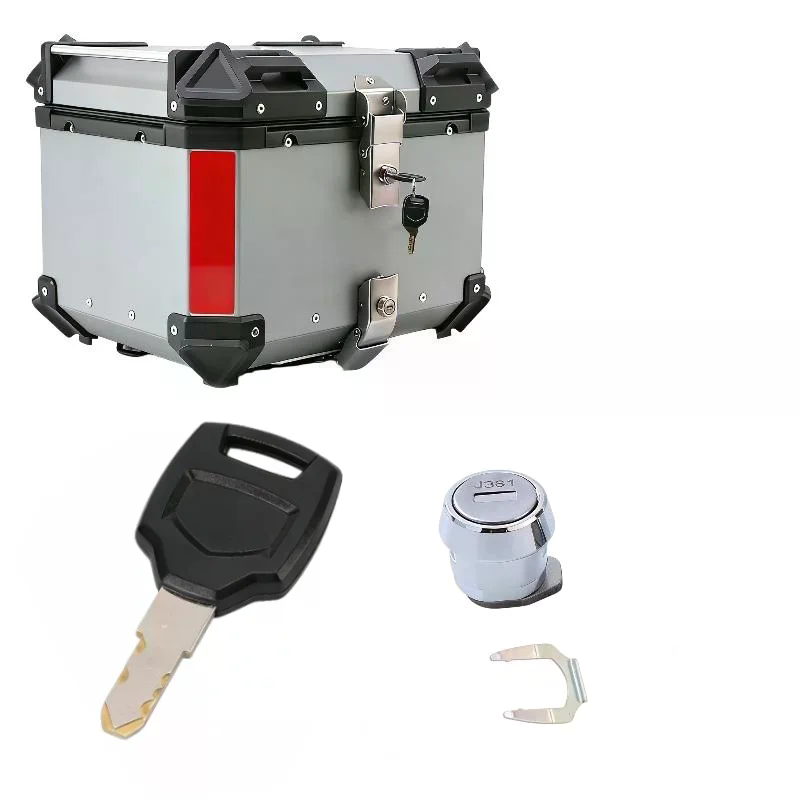 Heavy Duty Motorcycle Top Box  - Lockbox Key Secure ulasan dan harga