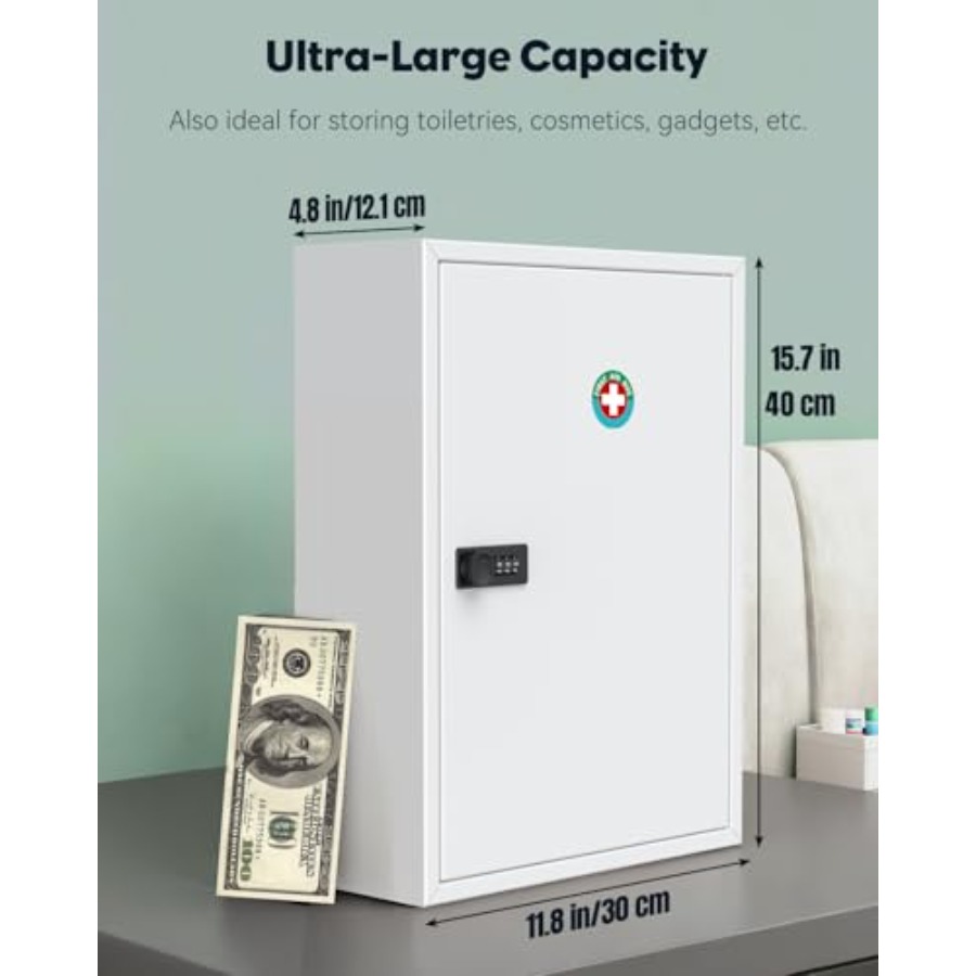 Wall Mount Medicine Cabinet wi - Medicine Cabinet Lock ulasan dan harga