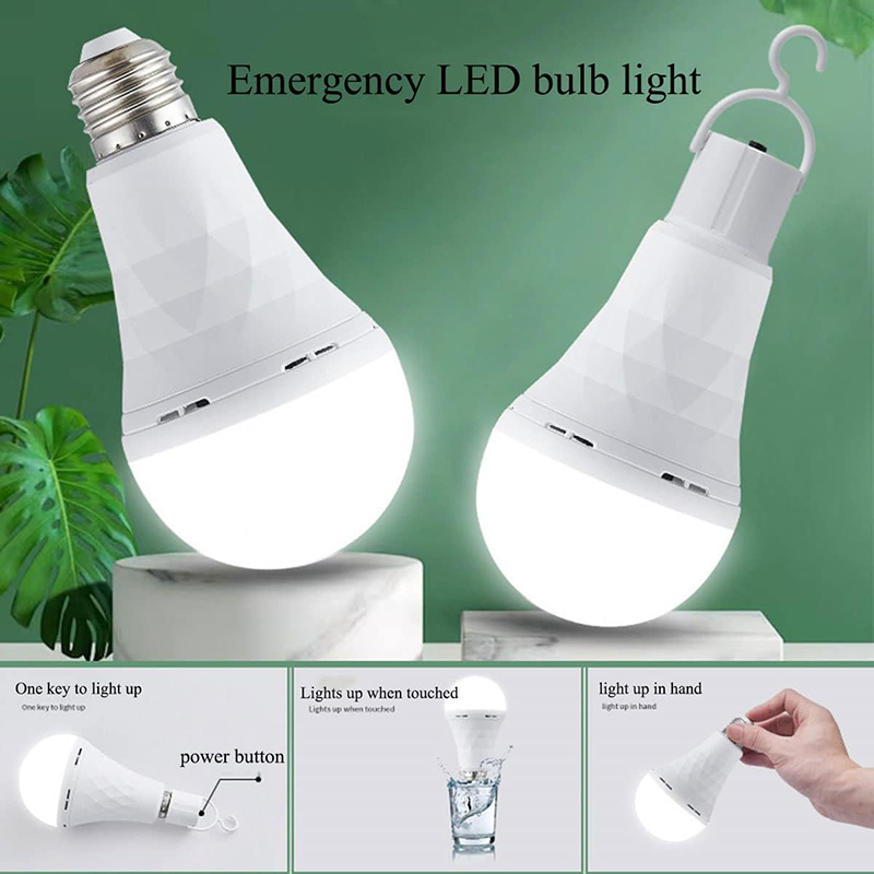 Emergency LED Light Bulb E27 w - Power Outage Light ulasan dan harga