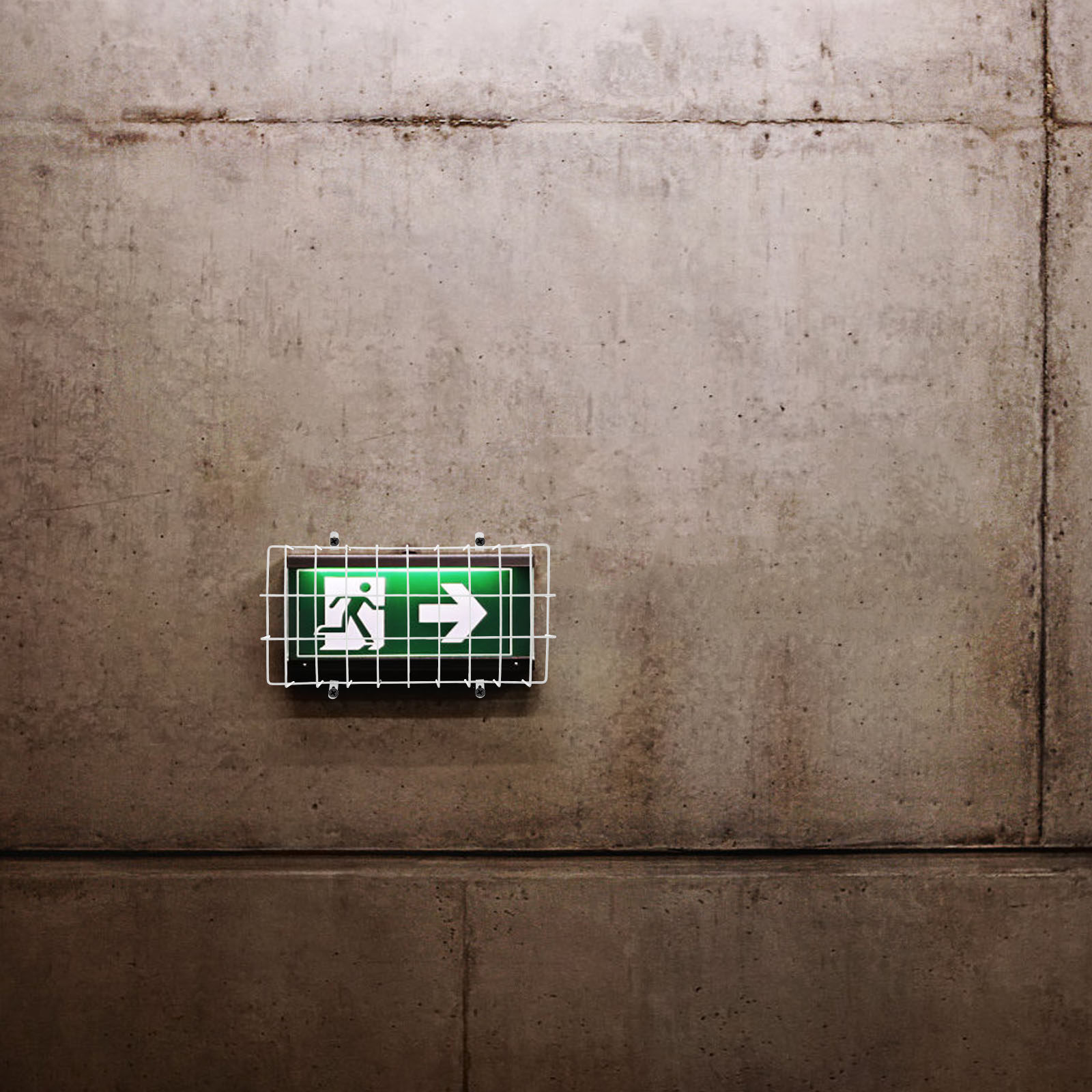 Heavy Duty Metal Exit Sign Pro - Emergency Exit Sign ulasan dan harga