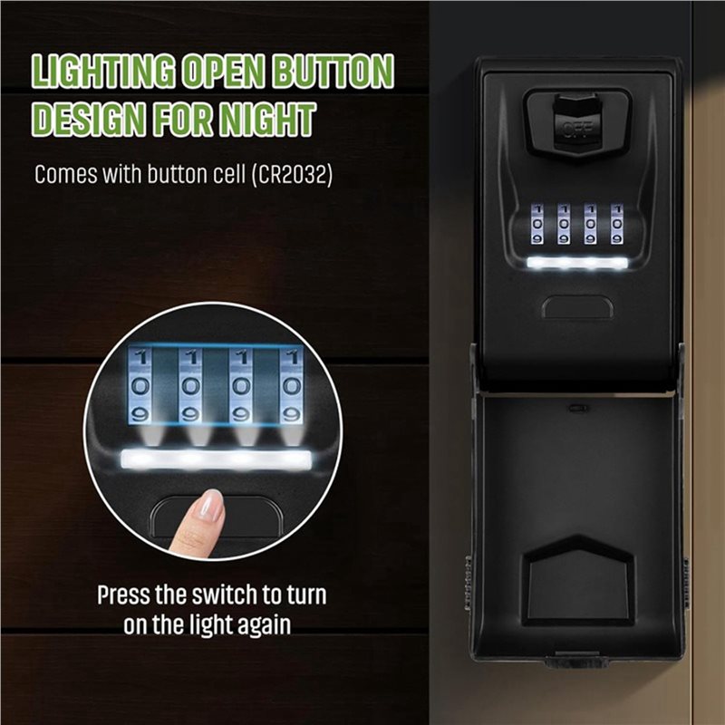 B50B-2X Password Key Box Wall  - Lockbox Key Secure ulasan dan harga