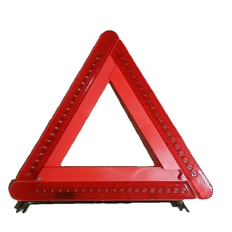 Foldable LED Warning Triangle  - Emergency Exit Sign ulasan dan harga