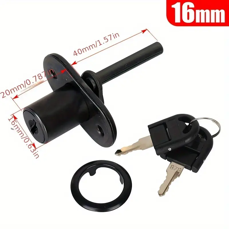 Cabinet Drawer Lock With 2 Key - Medicine Cabinet Lock ulasan dan harga