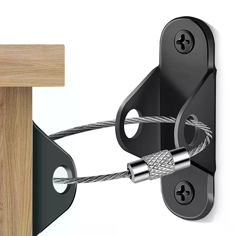 1Set Furniture Anchors Anti Ti - Earthquake Anchor Strap ulasan dan harga