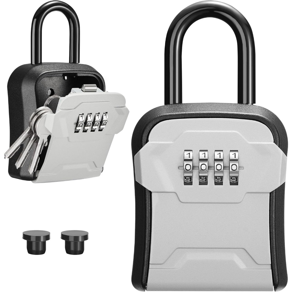 Lock Box, Key Lock Box Wall Mo - Lockbox Key Secure ulasan dan harga