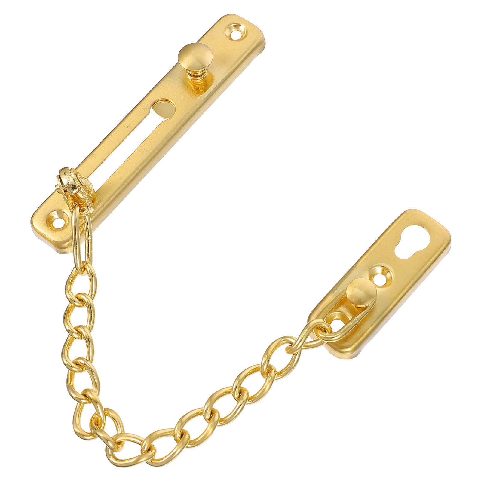 1Set Elegant Stainless Steel D - Security Chain Door ulasan dan harga